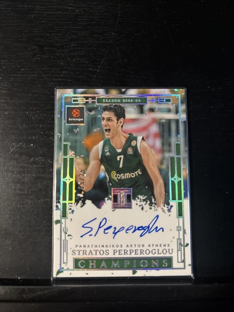 2025-26 Euroleague Impeccable Stratos Perperoglou Auto /25