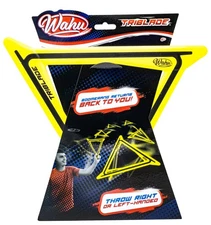 WAHU TriBlade Ultra-Modern Soft Boomerang for Right or Left Handed Throwers,