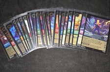 Lot Of 30 Lorcana Cold Foil C/UC/R Super Rare No Repeats NM