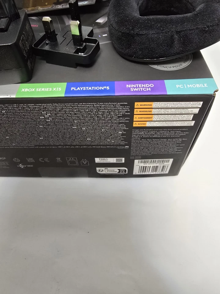 Logitech G Astro A50 Gen 5 LIGHTSPEED Gaming-Headset + Basisstation - Bild 2 von 3