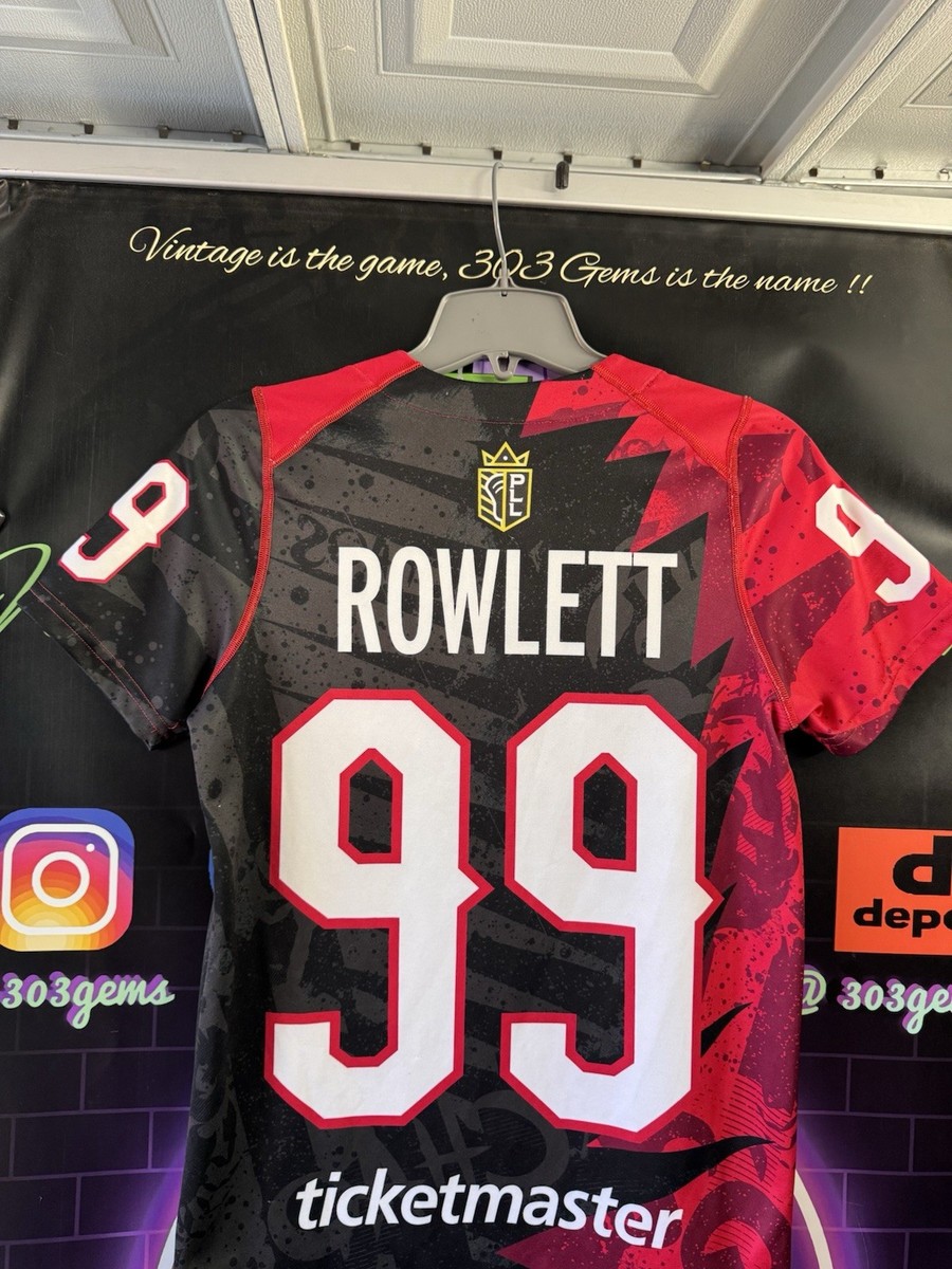 Authentic CHAMPION Carolina Chaos #99 Jack Rowlett PLL Lacrosse