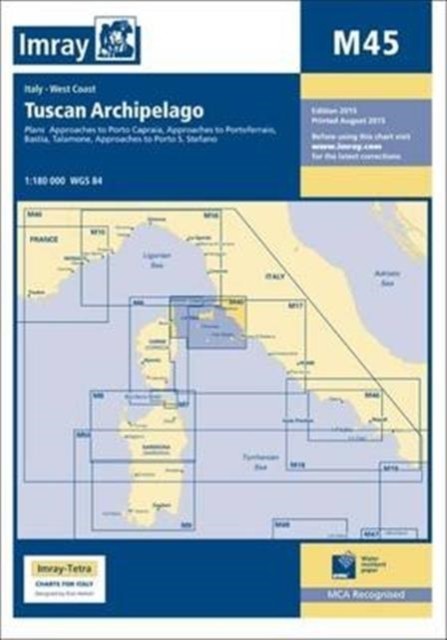 M45 Tuscan Archipelago Imray M Series - Image 5