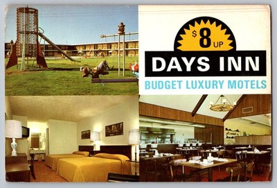 Postcard - Days Inn, Jacksonville, Florida