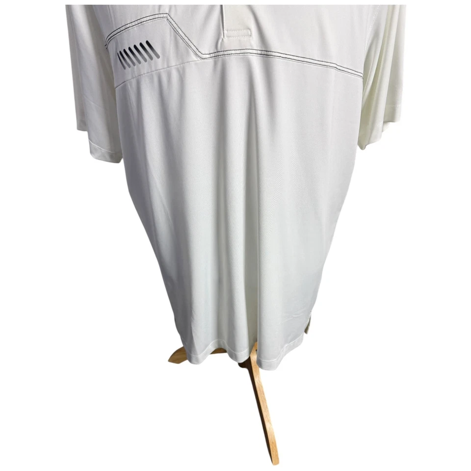 Ping Desert Willow Golf Resort Polo Shirt Men's Large White Performance - Image 4 of 4