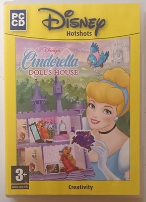 DISNEY HOTSHOTS CINDERELLA PUPPENHAUS PC CD-ROM SPIEL Brandneu UK ORIGINAL