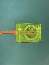 Ultimate Survival Hi Vis. Lensatic Map Compass Made In USA Used Great Condition