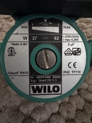 Wilo Star E25/1-3 180mm Heizungspumpe Umwälzpumpe