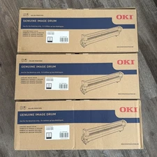 (3) Genuine Okidata 42918104 Black Image Drum Cartridge C9600/9650/9800/9850