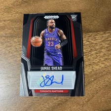 PANINI JAMAL SHEAD autographed rookie card