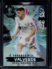 2020-21 Topps Chrome UEFA Federico Valverde Joga Bonito #JB-11 Real Madrid