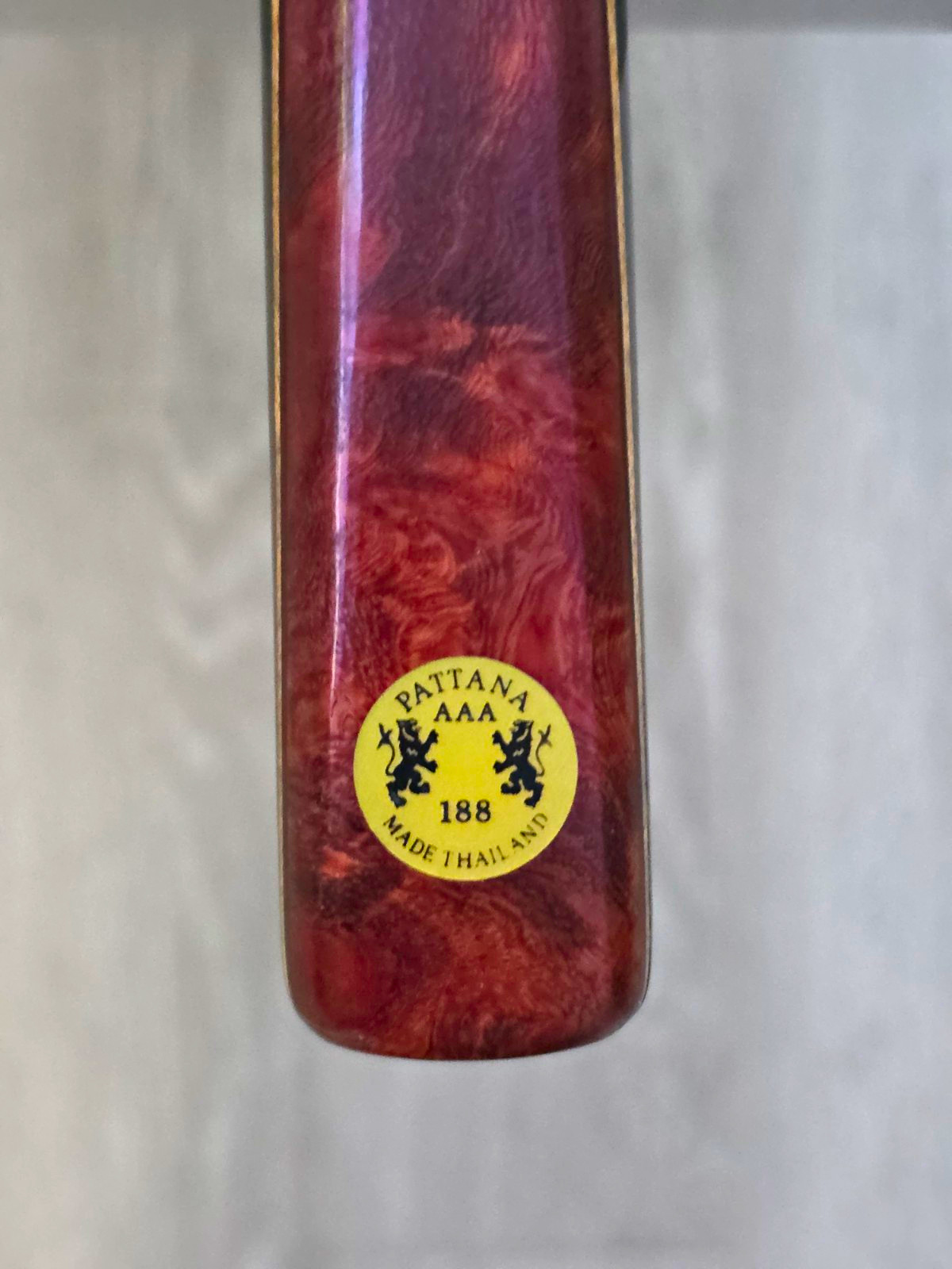 Pattana AAA 188 Snooker Cue 1 Piece Cues Model Pattana AAA 188 MPN 188