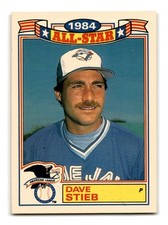 Dave Stieb 1985 Topps Glossy All-Stars #21 Toronto Blue Jays NM-MINT