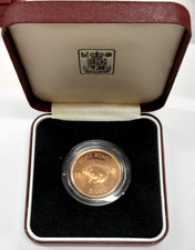 1984 Hong Kong $1000 Gold Coin-KM#52 Year of the Rat BU in Case w/COA