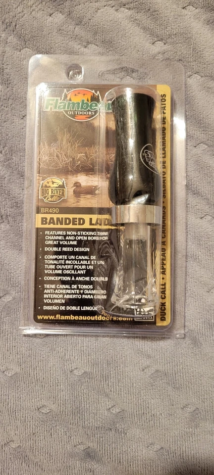 Big River - Banded Lady - Polycarbonate Double Reed Mallard Duck Call - BR490 - Image 2 of 4