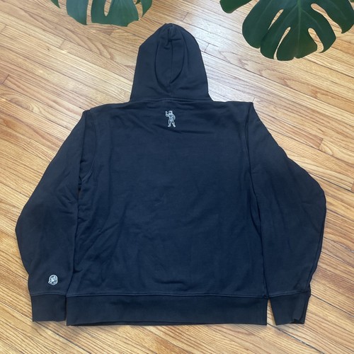 Herren Large Billionaire Boys Club NYC BBC schwarz Hoodie Streetwear Sweatshirt - Bild 2 von 8