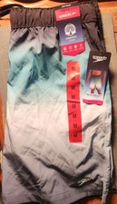 Speedo Men's Tech Volley Swim Trunks Shorts Medium 32/34 UPF 50 Comfort Liner M