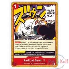 Carte One Piece Card Game OP01-029 UC Radical Beam !! [FR] TCG PRB01 Near Mint