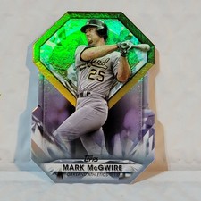 2022 Topps Diamond Greats Die Cuts Mark McGwire A's