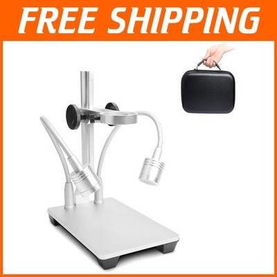 Adjustable Stand with 2 Fill Lights for Microscope//
