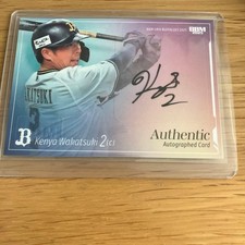 Kenya Wakatsuki Autograph Card Orix Buffaloes BBM 2025 Baseball