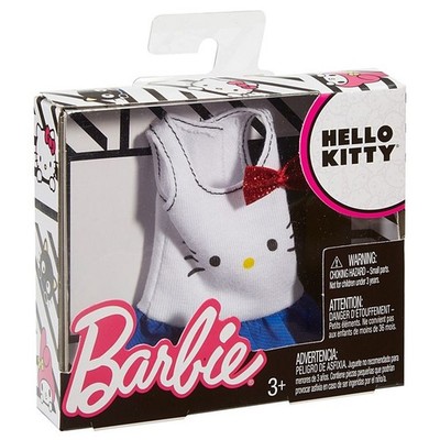Barbie Hello Kitty Fashion Top Tanktop mit roter Schleife