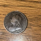 Photo of a 1898 Victoria Half Penny from an eBay sale