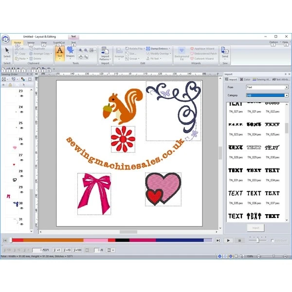 Brother PE Design 11.4 Embroidery DTG DTF Digitising Software 2025 - Image 2 of 4