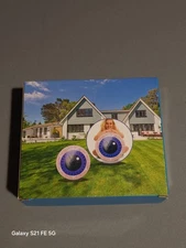Glowing Eyeball - A Huge Hit!! Halloween Yard Decorations w/ Remote Control