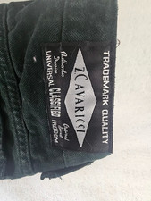 Vintage Z. Cavaricci High Rise Jeans Sz 26 Green Old  Rare Beauty