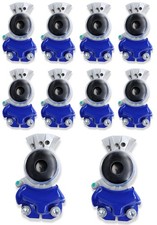 10 Pack Blue Service Standard Gladhand| Universal Aluminum Air Brake Coupler fo