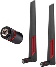 WiFi Antenna Dual Band 2.4GHz 5.8GHz 8 DBI RP-SMA Router for PCI-E WiFi Netwo...