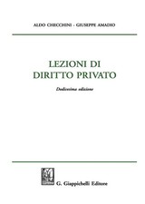 Libro - Aldo Checchini / Giuseppe Amadio - Lezioni Di Diritto Privato  - Giappic