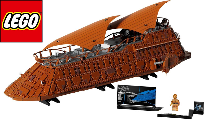 Lego STAR WARS 75397 Jabba's Sail Barge Ultimate Collector UCS🔻NEW - W/ C-3PO🔻