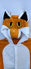 Fuchs Karneval Kostüm Tier Einteiler Pyjama für Erwachsene Tier Cosplay S