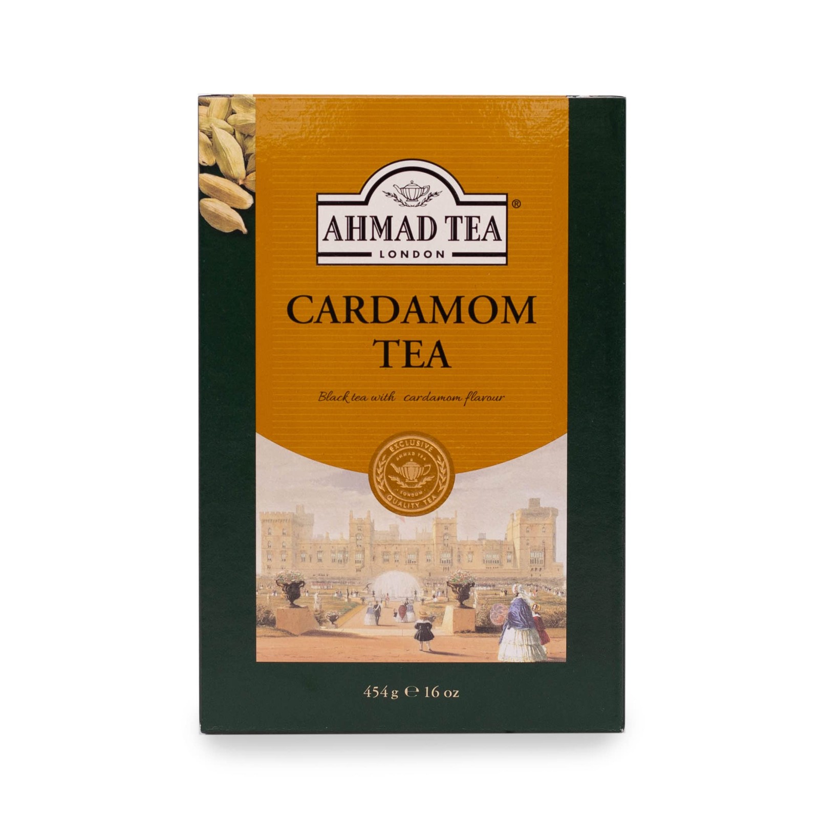 Black Tea, Cardamom Loose Leaf, 454g 454 Gram (pack Of 1),