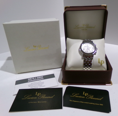 Montre Lucien Piccard LP-12729-RG-22S Camelot - Cadran Rose, Quartz Japonais, Neuve Avec étiquettes
