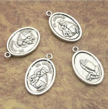 10pcs 26*16.5mm,hole:1mm Tibetan Silver ST ANTHONY charm pendants X0097