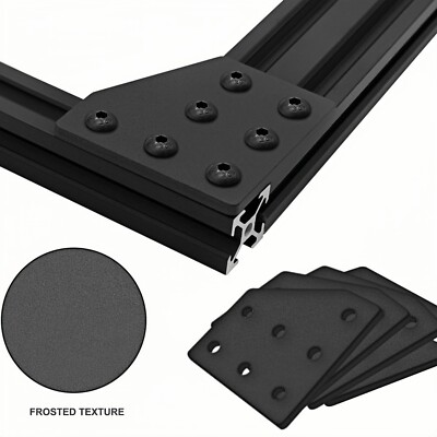 10pcs 90-Degree 7-Holes Joining Plate Flat Connector for 2040 Aluminum Extrusion