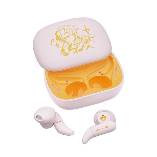 Honkai: Star Rail Aventurine Bluetooth Headphone L-Shape Plug Wireless Earphones - Picture 4 of 11