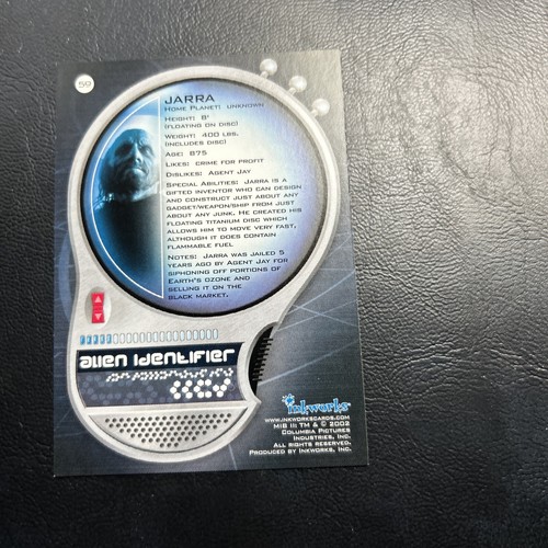 Jb98 Men In Black Two 2 II 2002 #59 Jarra Alien Identifier - 第 2/2 張圖片
