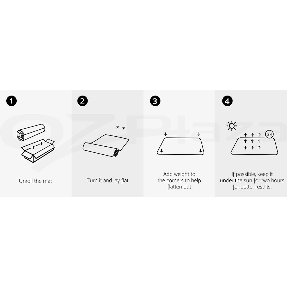 Artiss Chair Mat Carpet Floor Protectors PVC Plastic Clear Home Office