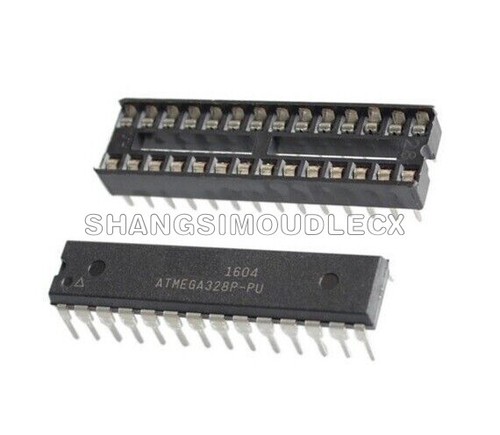 IC ATMEGA328P-PU ATMEGA328P DIP28 Microcontroller ATMEL + DIP SOCKET - Bild 2 von 4