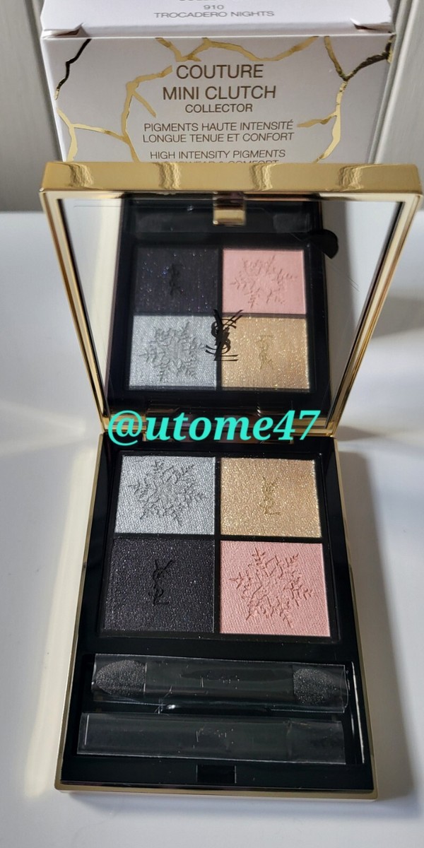 YSL　 COUTURE MINI CLUTCH 910 YSL Couture Mini Clutch Eyeshadow Quad Trocadero Nights