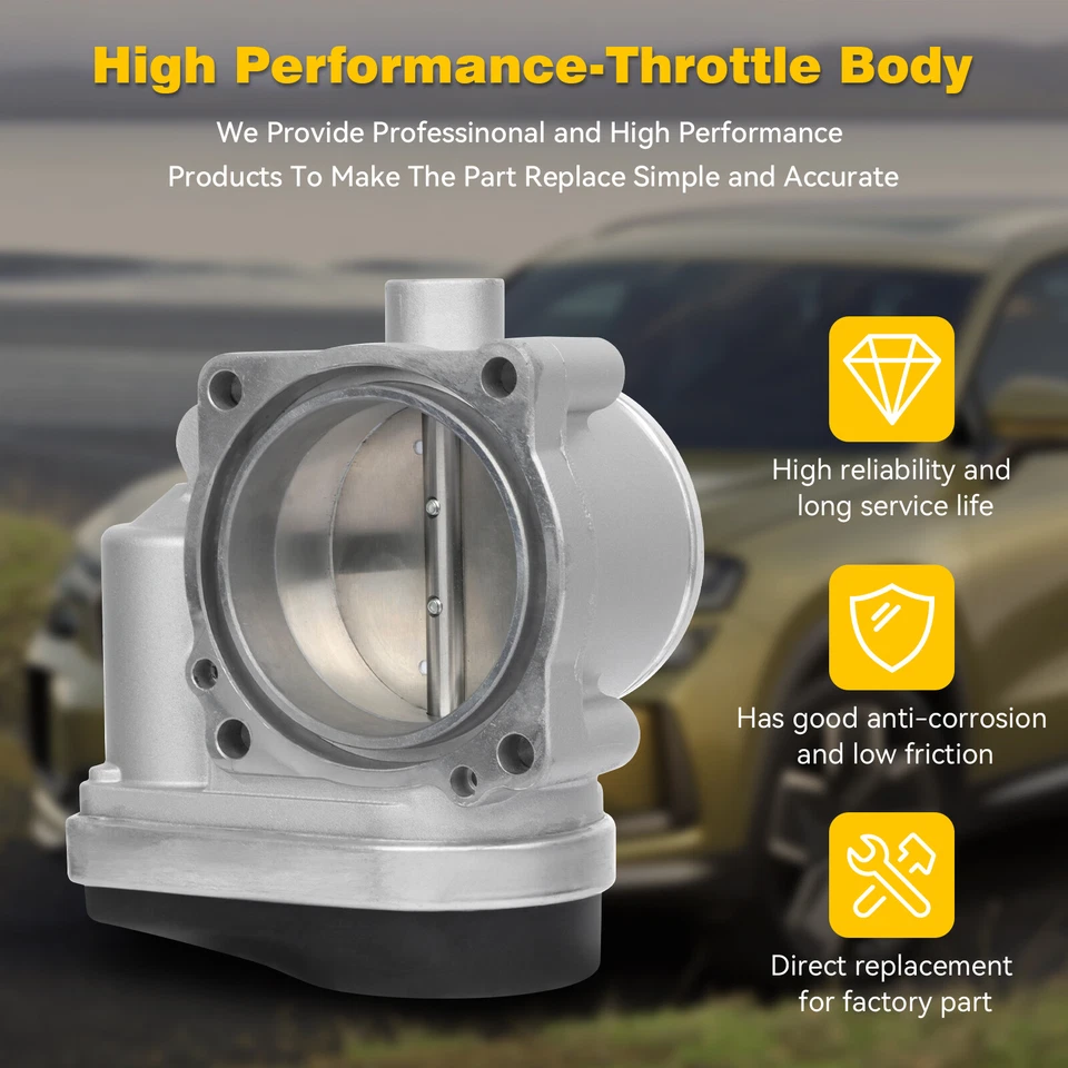 Conjunto de carrocería del acelerador para BMW E46 325Ci 325i 325xi E60 525i X3 Z3 Z4 2001-2006 Foto 2 de 4