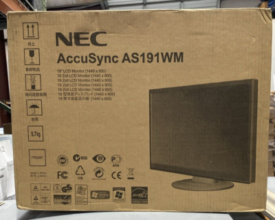 NEC ACCUSYNC AS191WM-BK 19