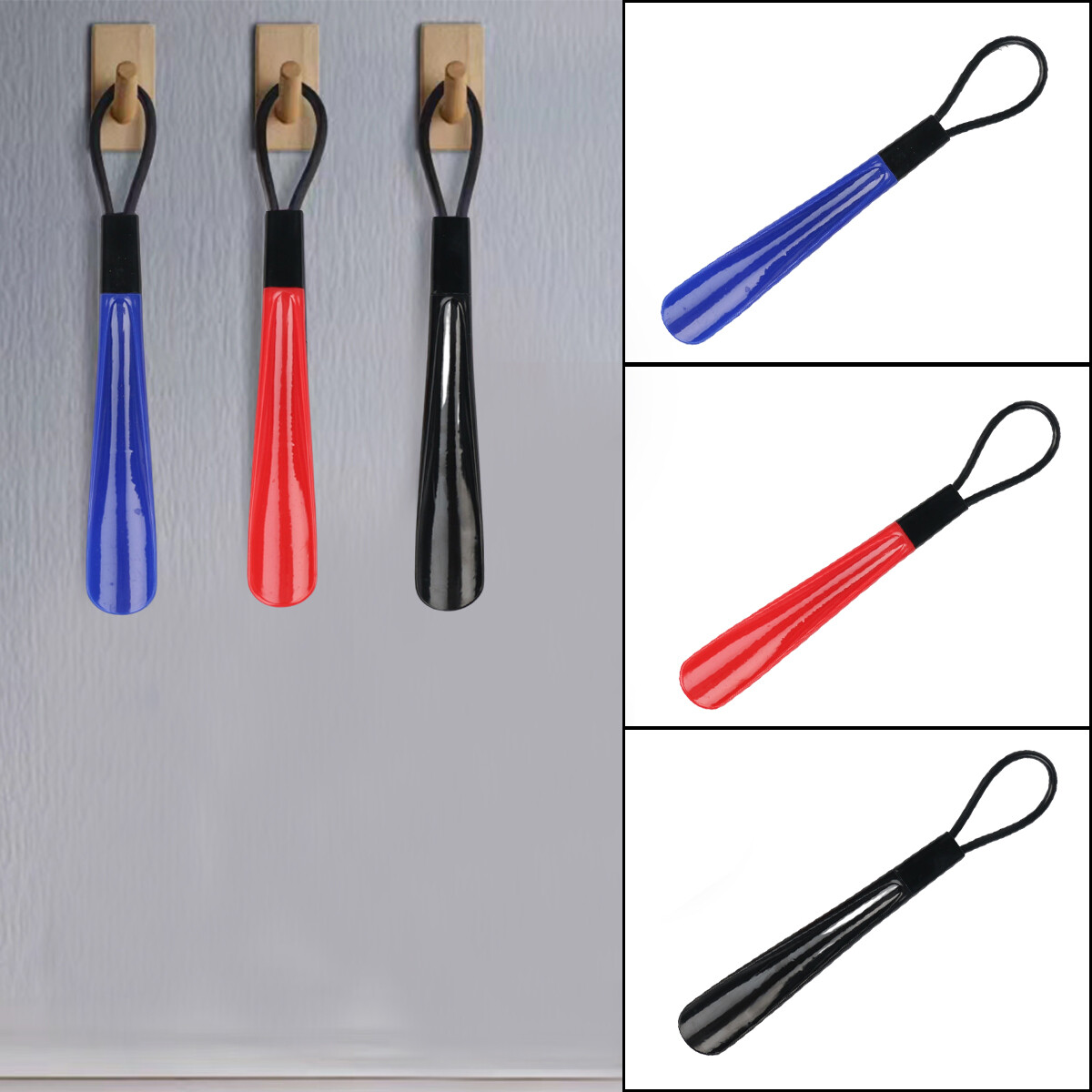 Long Handled Shoe Horn Plastic Shoehorn Shoe Remover Mobility Aid Easy