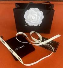 Authentic Chanel Bag, Valvet Pouch, Ribbon & Card - BRAND NEW