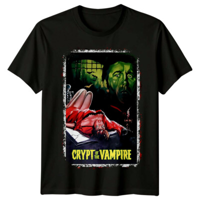 Crypt of the Vampire (1964) Movie Poster Inspired T-Shirt Retro Tee Unisex