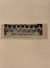 Apprentice School Newport News Virginia VA 1940 Basketball Team Picture