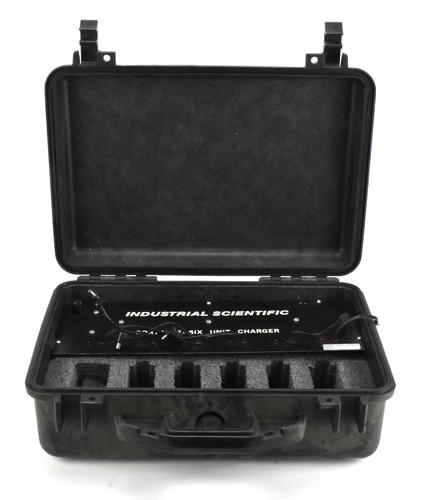 Industrial Scientific 1810-1147 Portable Six Unit Charger w/Pelican Case
